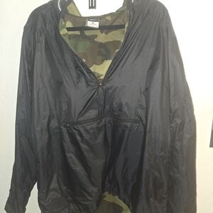 Nike Black Jacket with Camouflage Lining